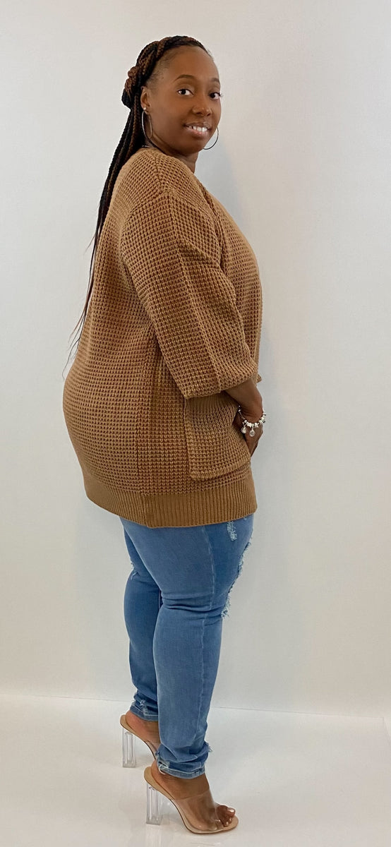 Plus size hot sale rust cardigan