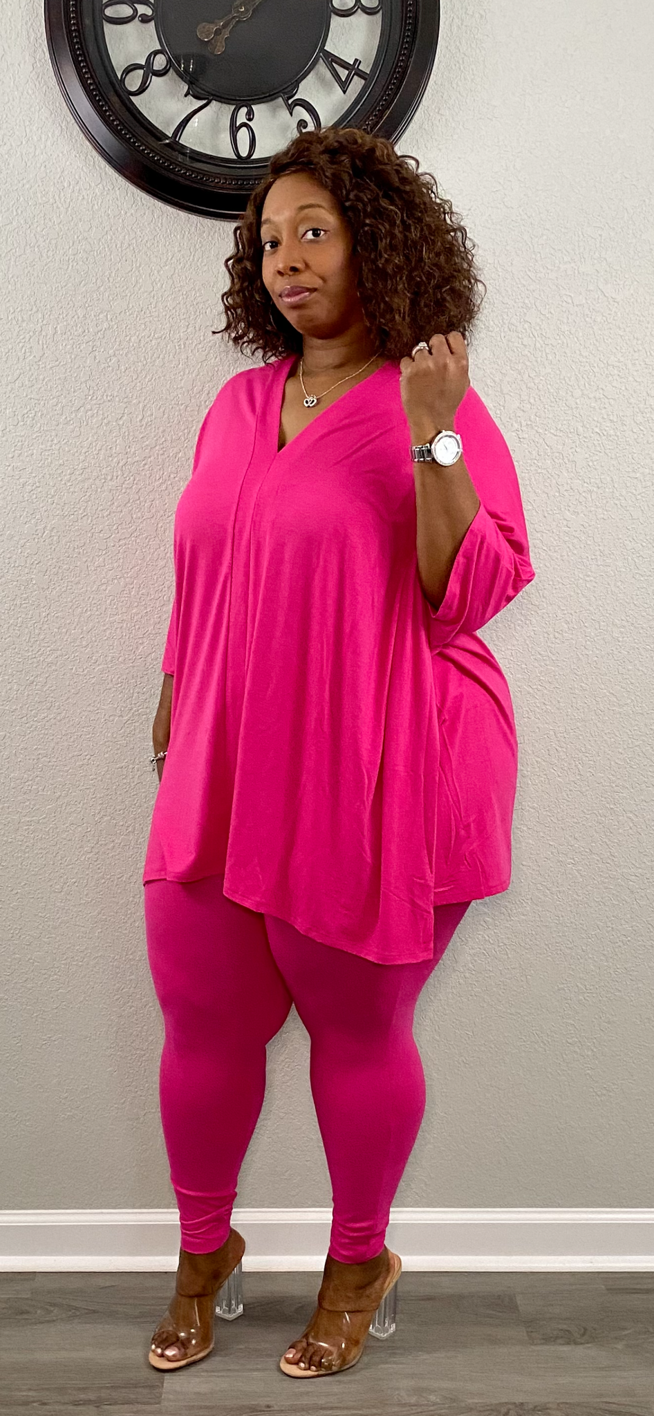 vs pink legging size large new on Mercari  Vs pink leggings, Comfy outfits  winter, Pink leggings